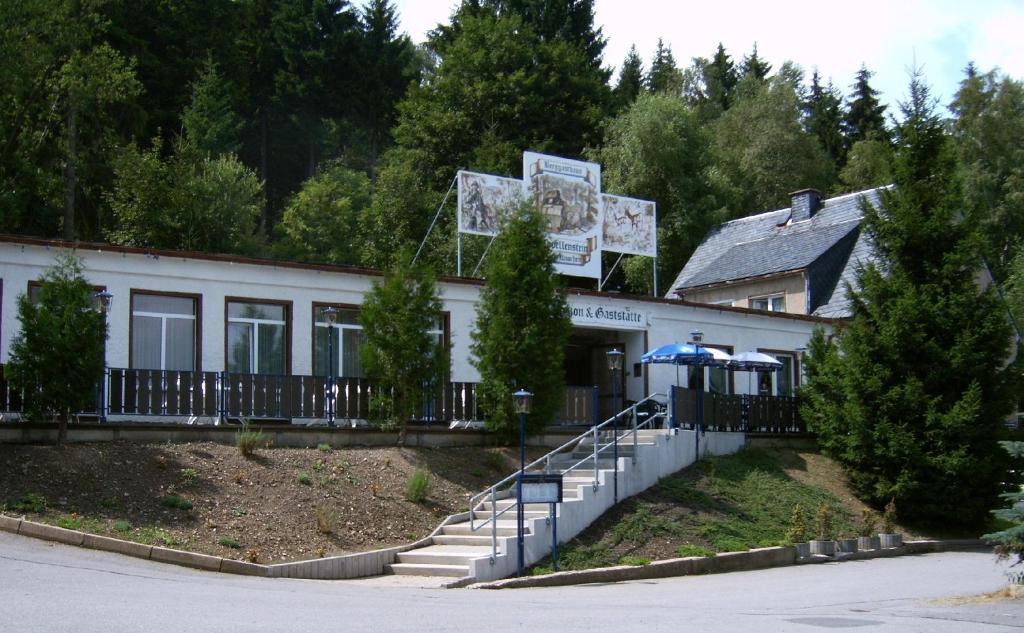 Pension Und Berggasthaus Kapellenstein Geyer Exteriér fotografie